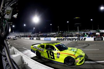 Race winner Brandon Jones, Joe Gibbs Racing, Menards/Lyons Toyota Supra