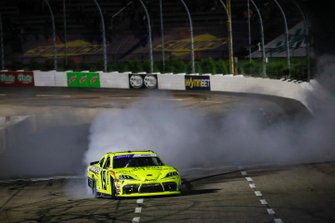 Race winner Brandon Jones, Joe Gibbs Racing, Menards/Lyons Toyota Supra