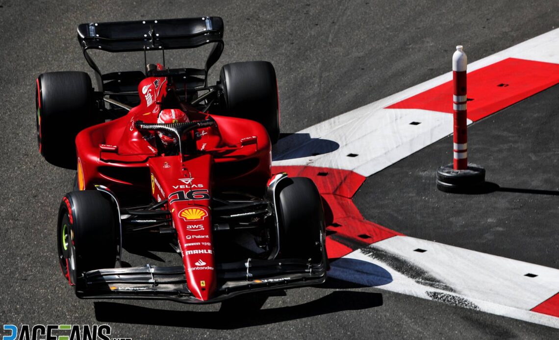 Charles Leclerc, Ferrari, Baku Street Circuit, 2022