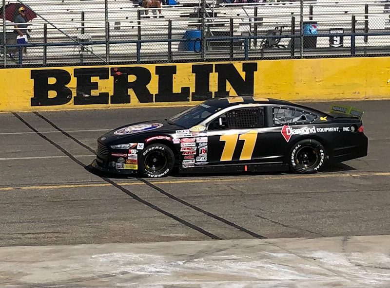 2021 ARCA Berlin Mason Mingus, No. 11 Fast Track Racing Ford (Credit: Mark Kristl)