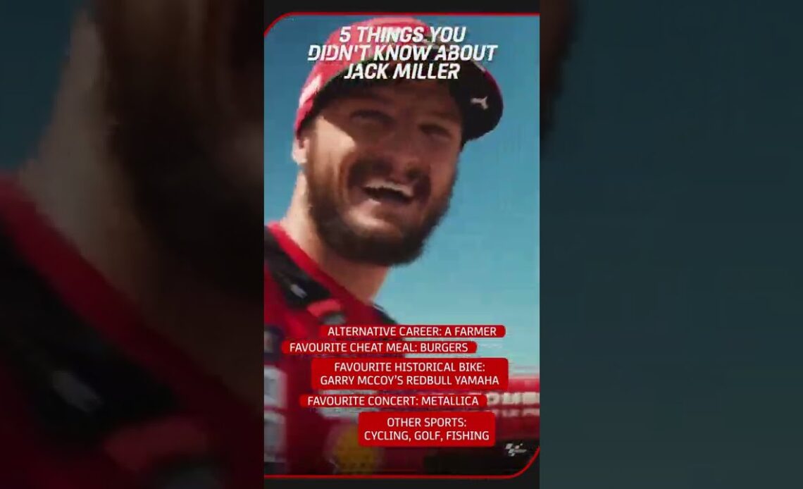 5 things you didn't know about Jack Miller