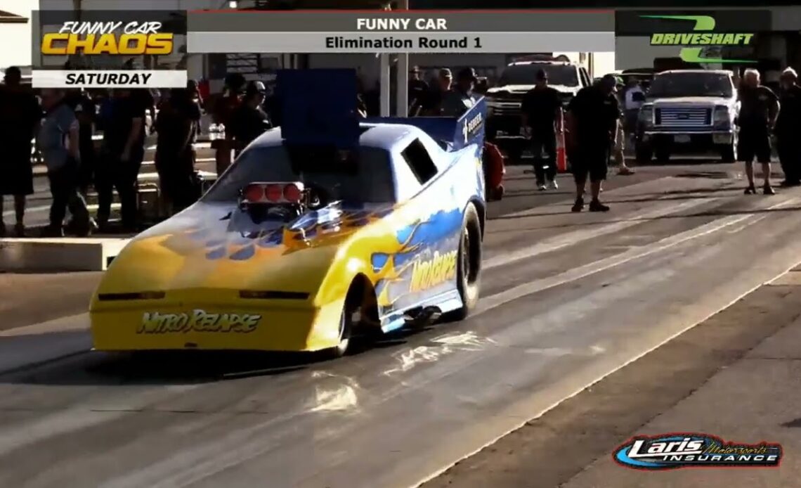 Allan Bradshaw The Back Attack FC, Aaron Morrow Nitro Relapse FC, Eliminations Rnd 1, Funny Car Chao