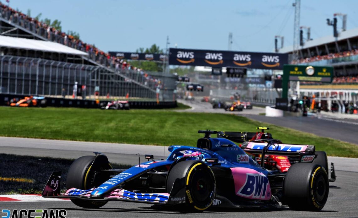 Fernando Alonso, Alpine, Circuit Gilles Villeneuve, 2022