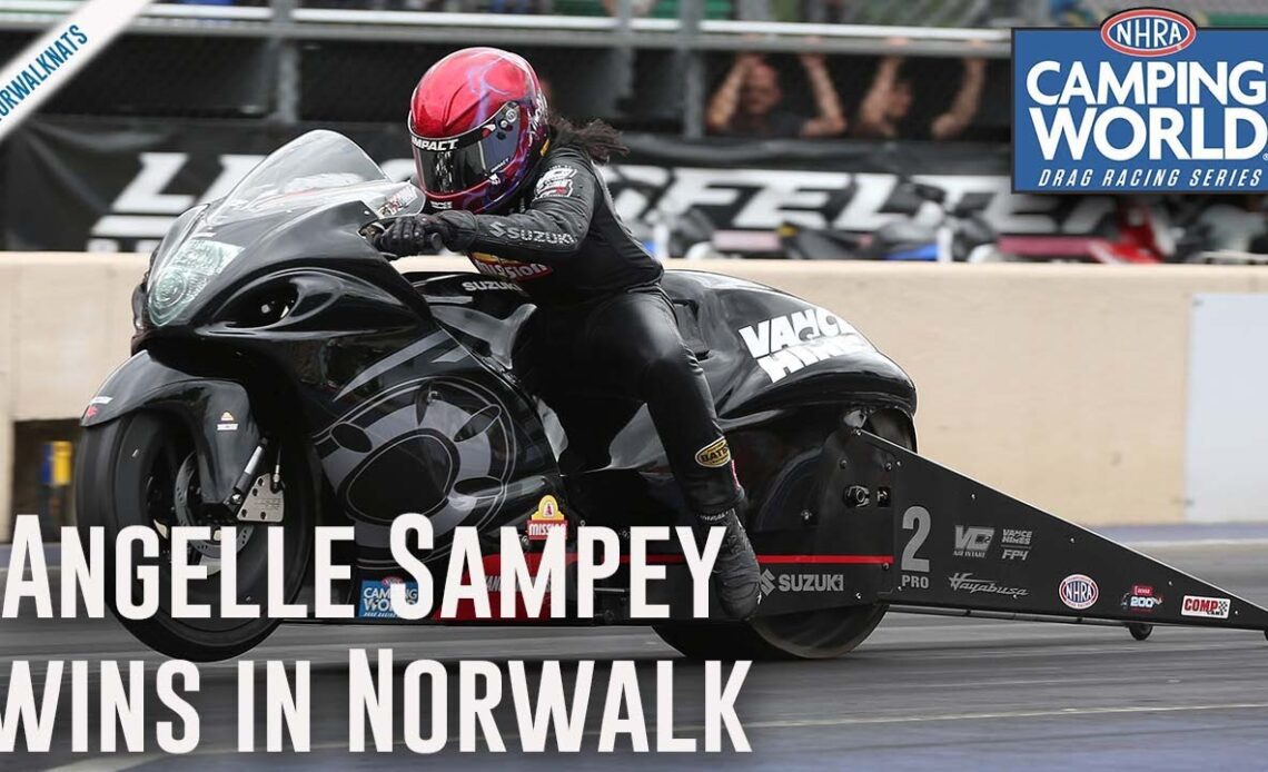 Angelle Sampey collects 46th Wally of career with win in Norwalk