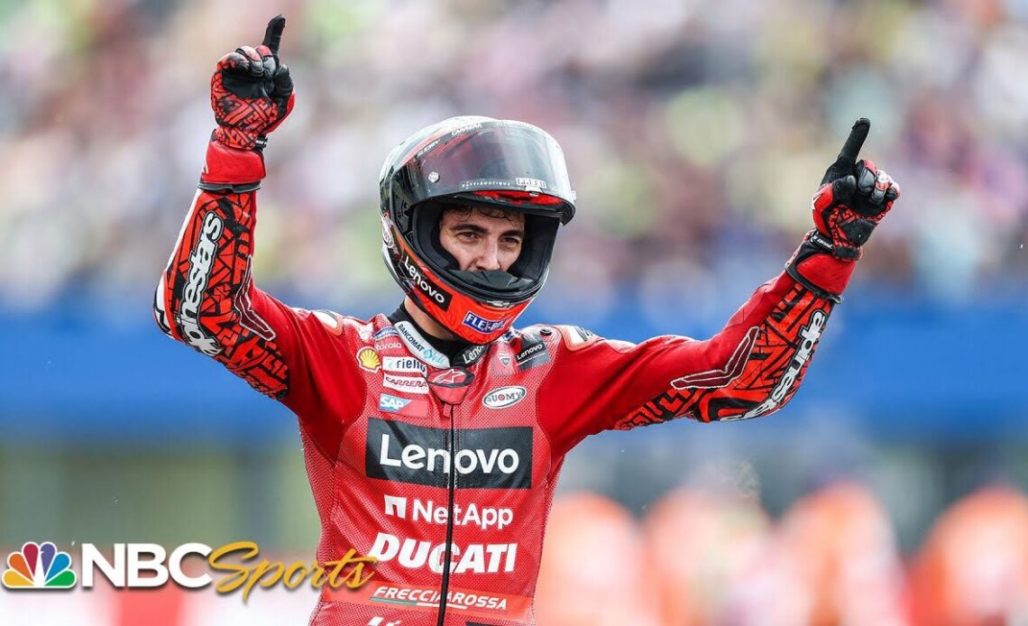 Assen TT: Fabio Quartararo, Pecco Bagnaia, Marco Bezzecchi react to results | Motorsports on NBC
