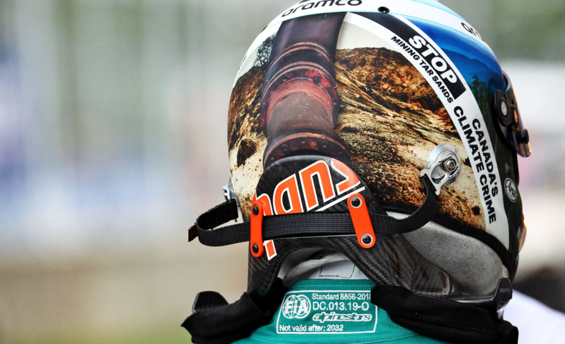 Aston Martin deny silencing Sebastian Vettel over controversial helmet