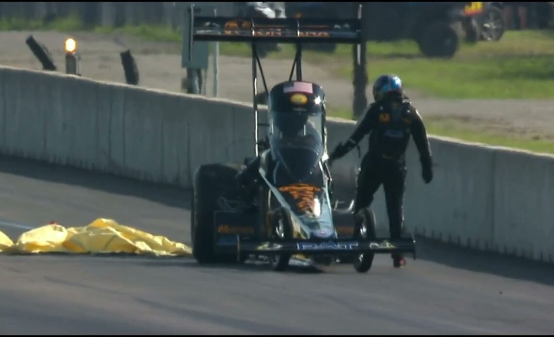 Austin Prock Kaboom, Scott Farley, Top Fuel Dragster, Qualifying Rnd 3, New England Nationals, New E