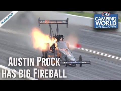 Austin Prock has BIG fireball during Q1 in Epping