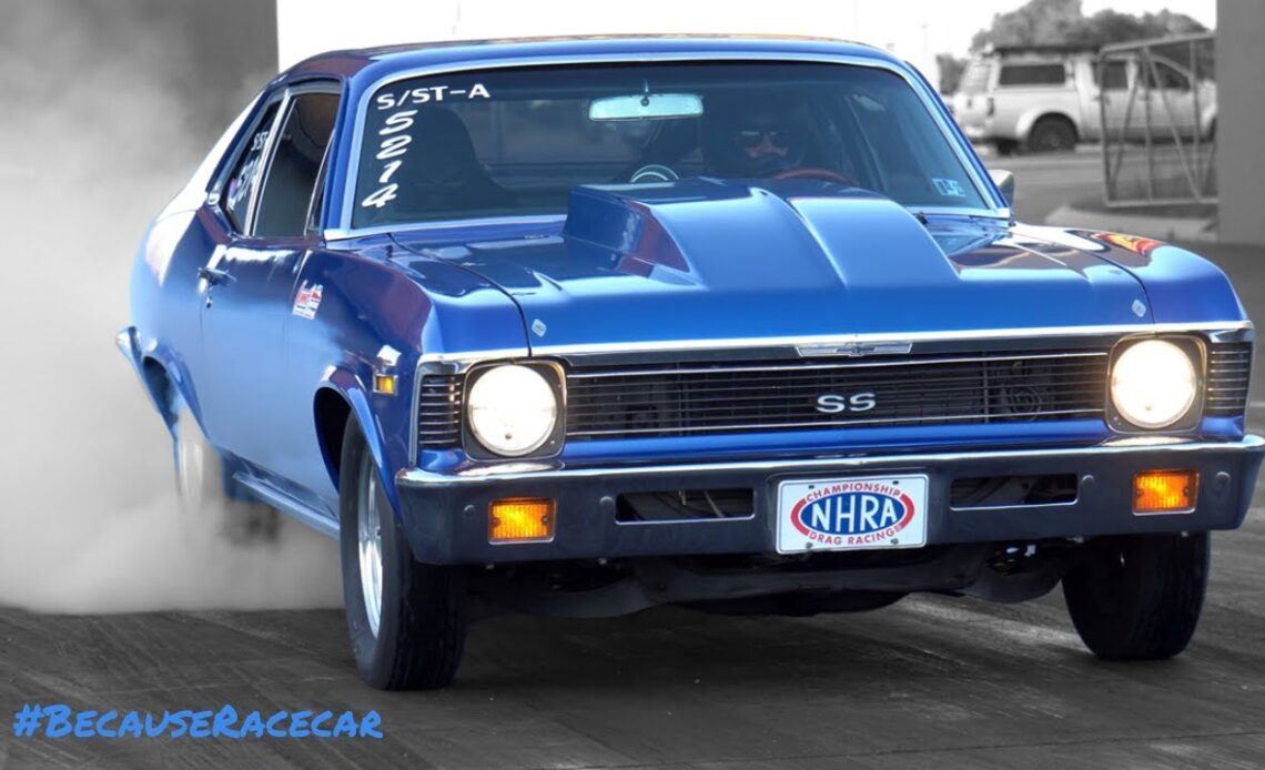 Big Block Nova SS brings all of the tough American Muscle to the Private Track Hire | Denise Downe