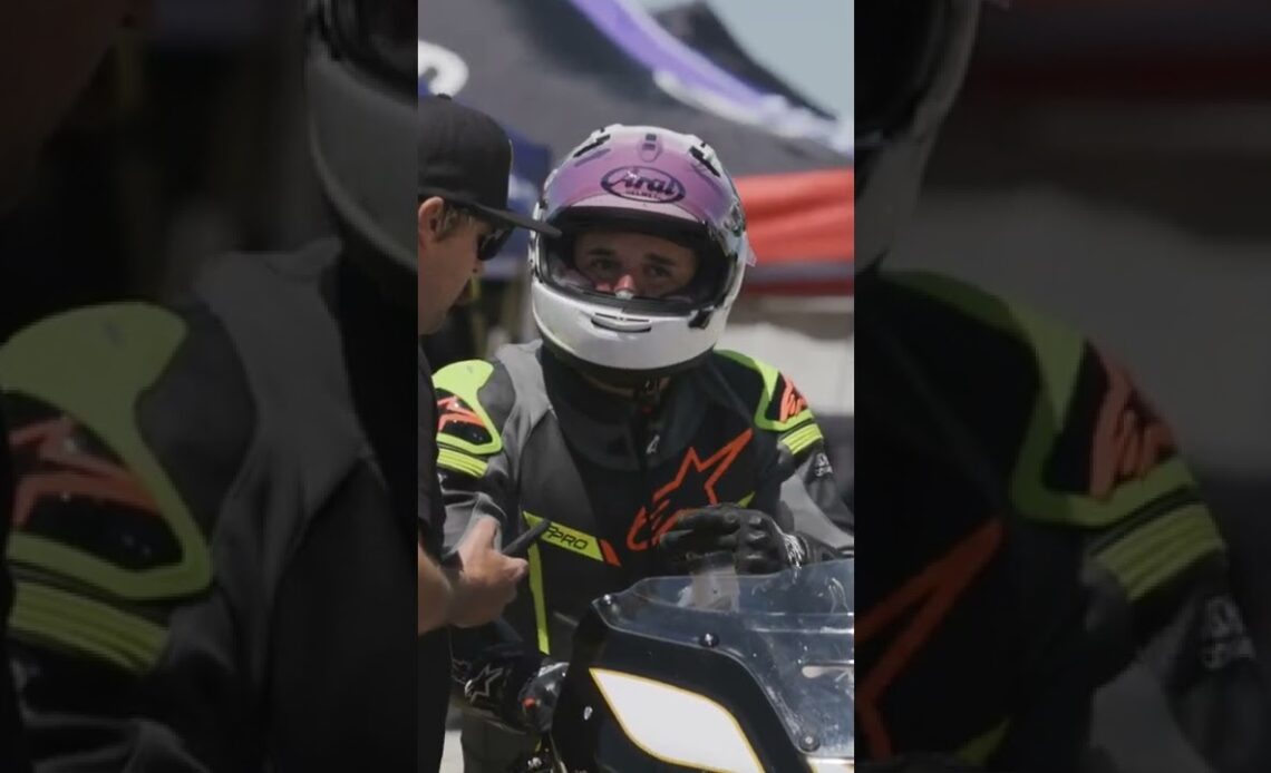 Bobby Fong Preps For Road America Race #shorts #motorcycle #racing