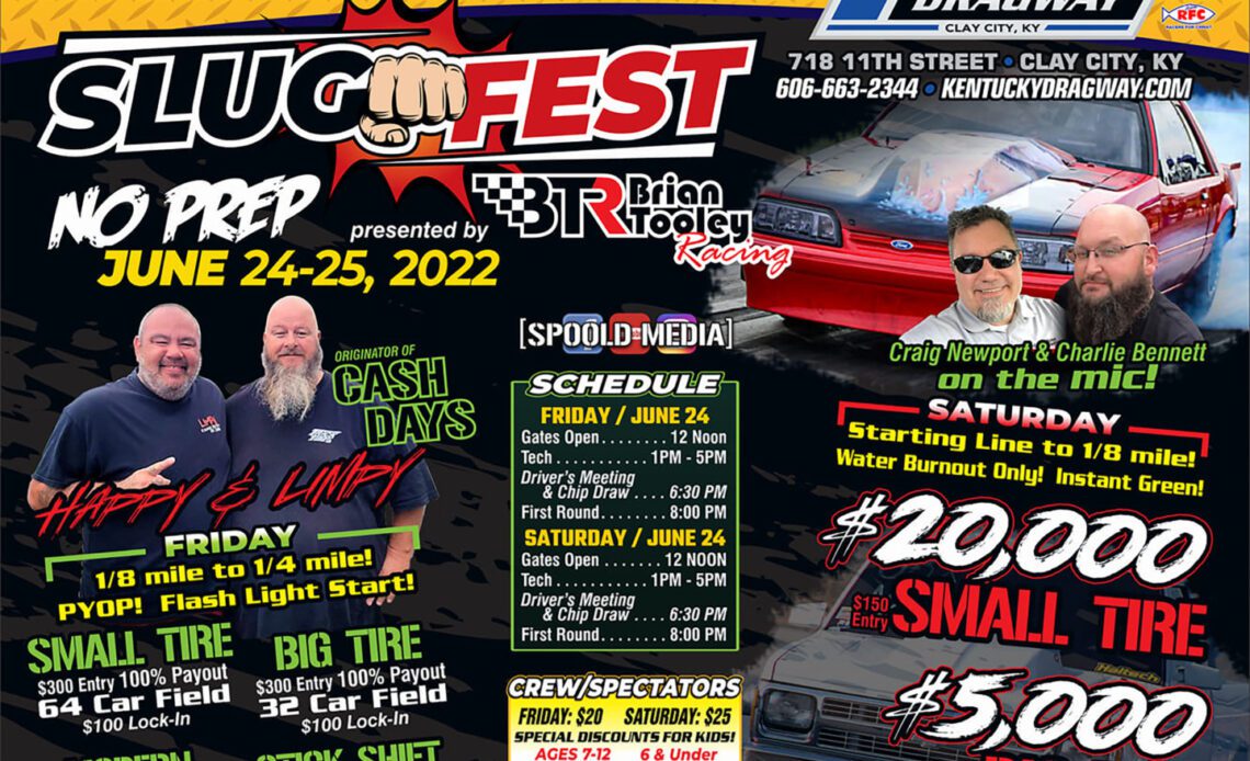 Brian Tooley Racing Sponsors Slug Fest No-Prep Race