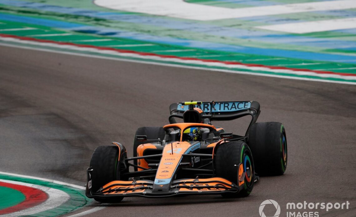 McLaren is the only team outside the top three to have scored a podium this year, courtesy of Norris at Imola