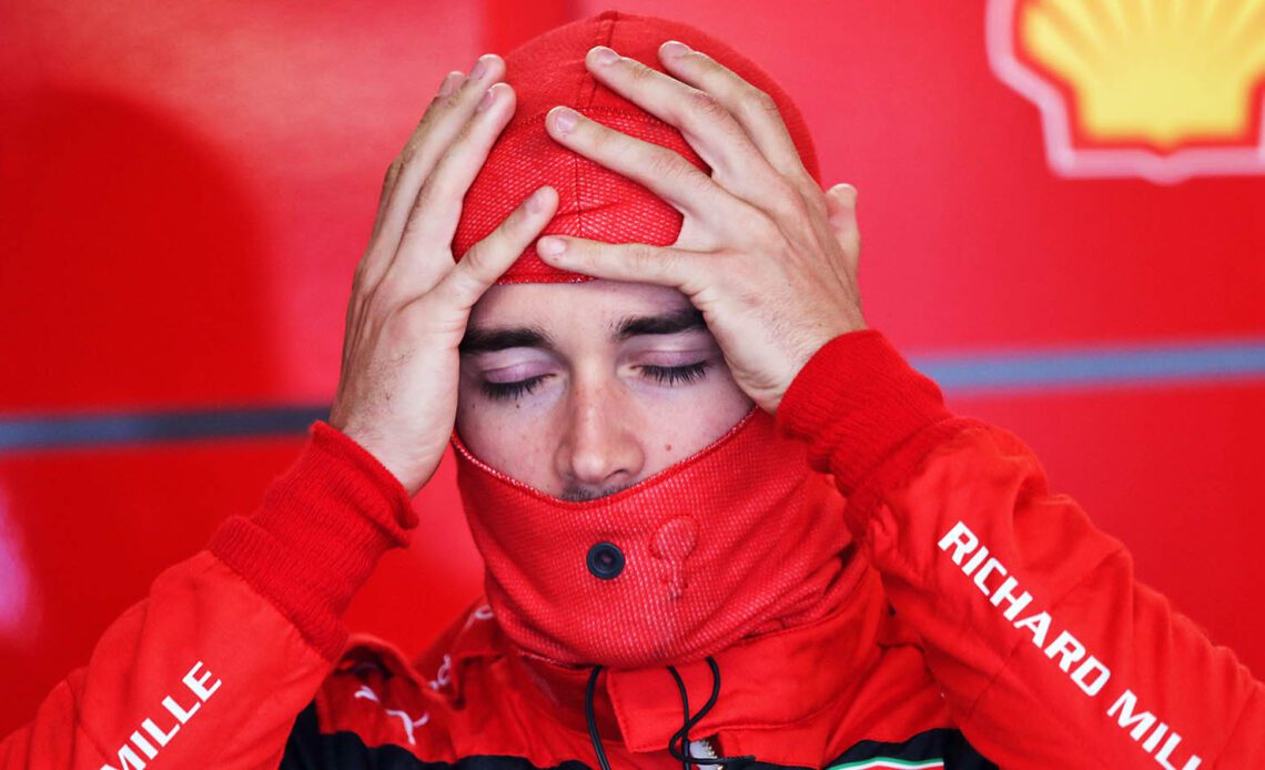 Charles Leclerc knew 'very soon' after Baku about grid penalty