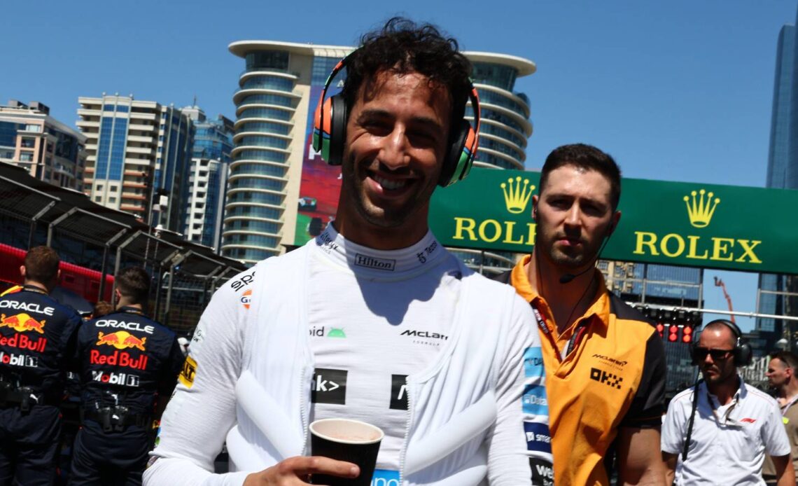 Daniel Ricciardo recognises the "really good step" he made for McLaren in Baku