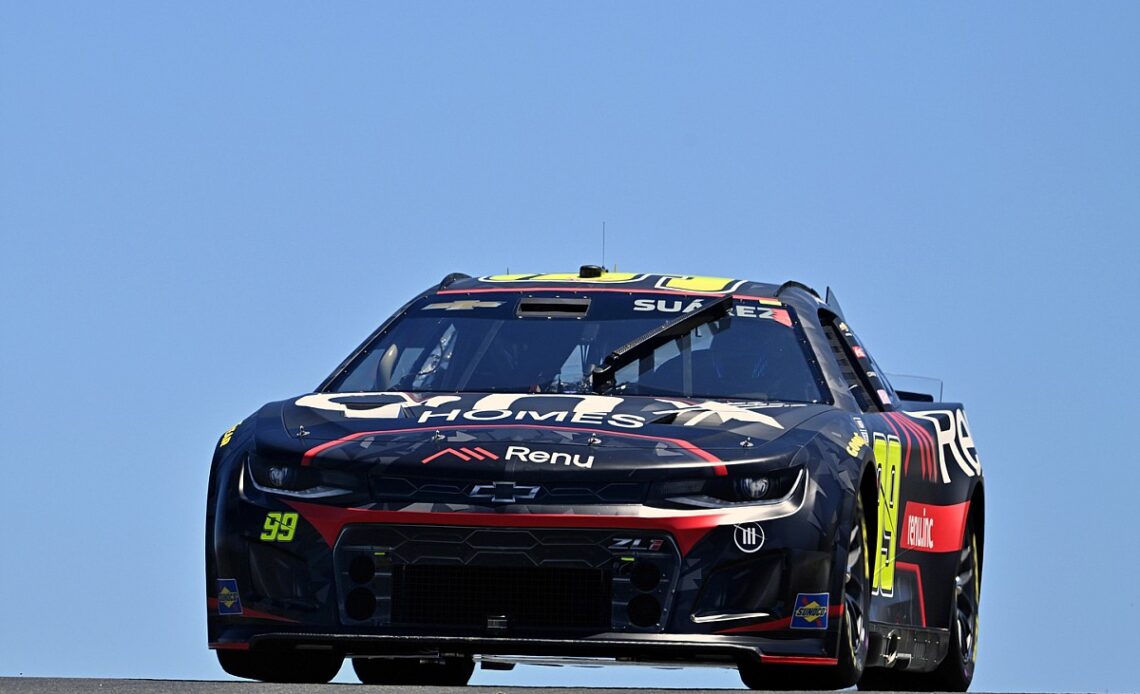 Daniel Suarez claims first career NASCAR Cup win at Sonoma