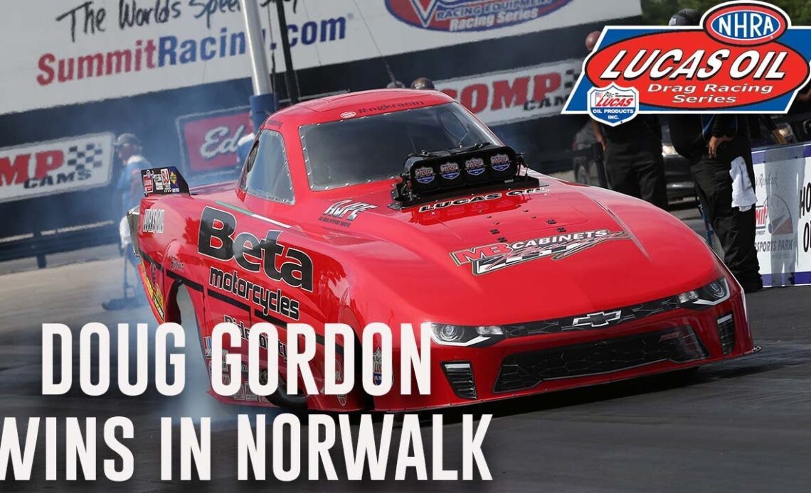 Doug Gordon wins Top Alcohol Funny Car at Summit Racing Equipment NHRA Nationals