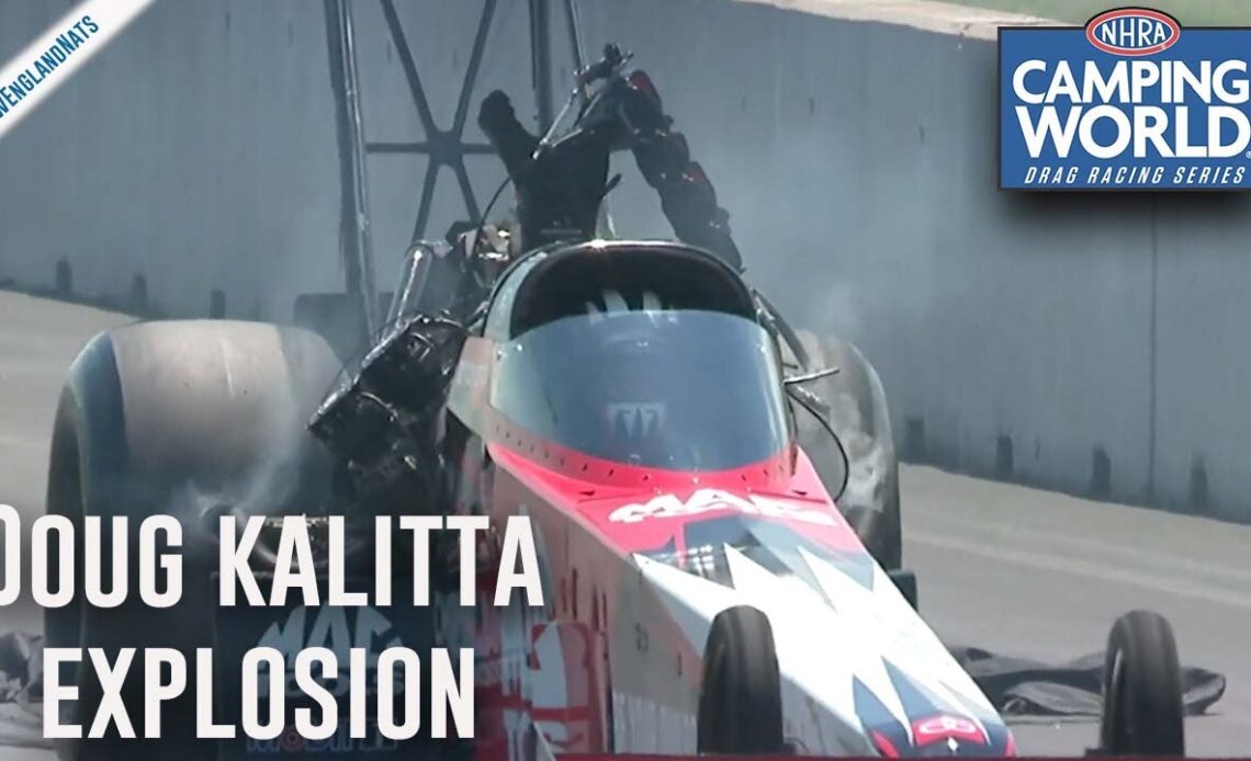 Doug Kalitta has explosion during Q2 in Epping