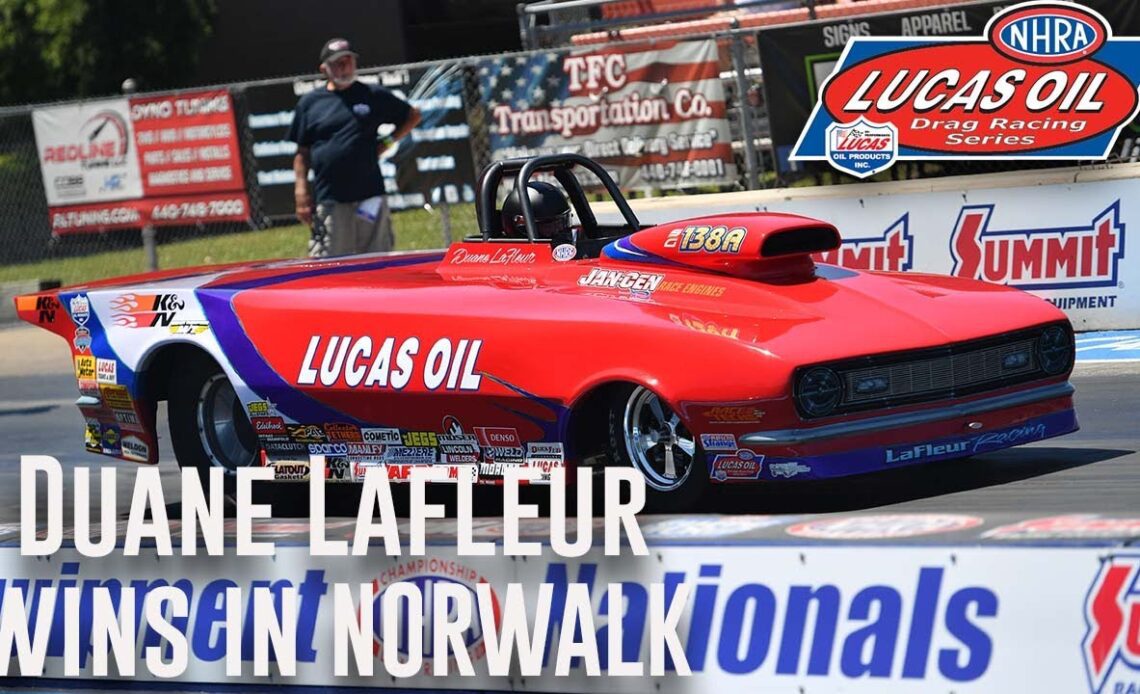 Duane LaFleur wins Super Gas at Summit Racing Equipment NHRA Nationals