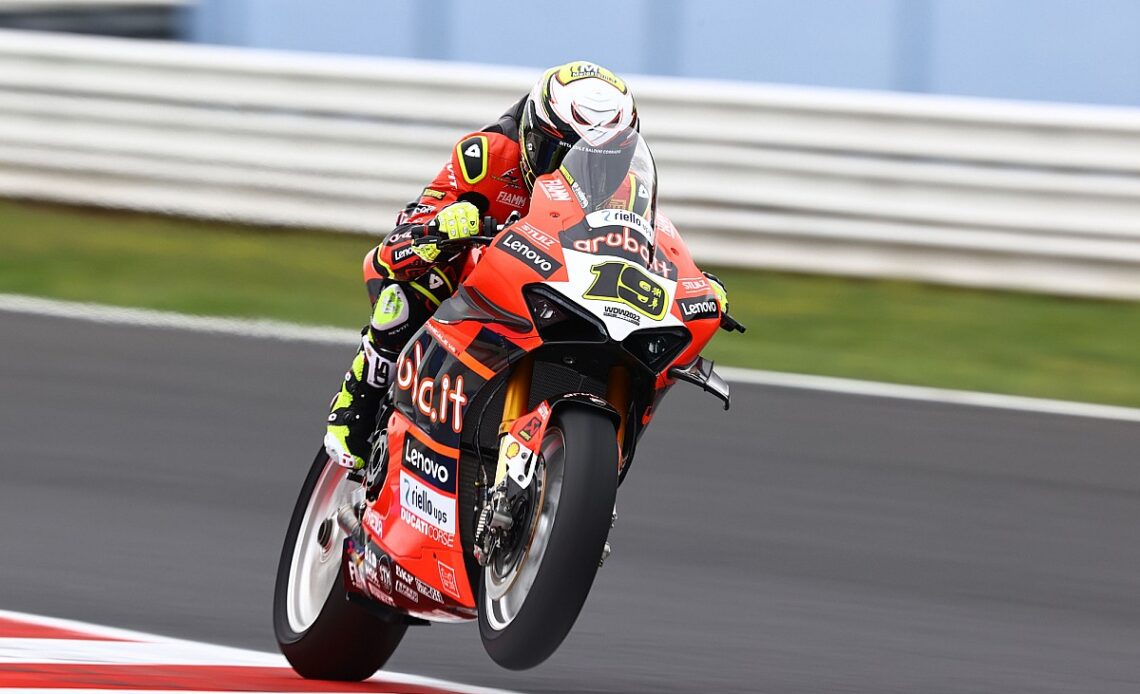 Ducati's Bautista takes pole in Misano