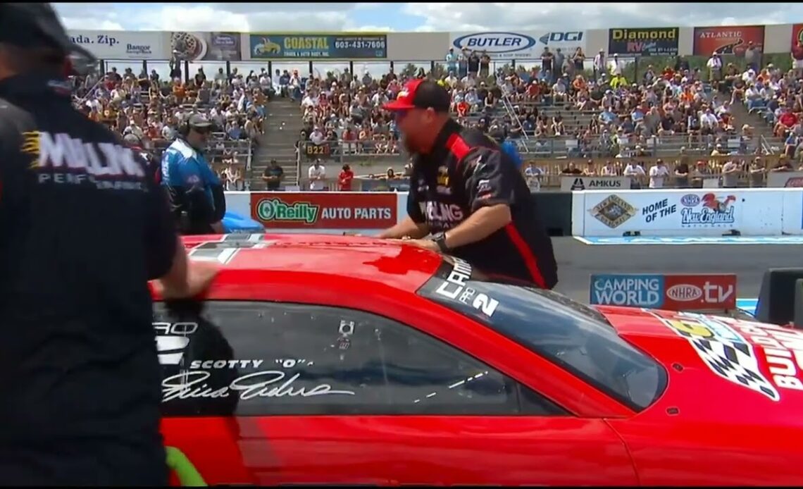 Erica Enders, Greg Anderson, Pro Stock, Rnd 2 Eliminations, New England Nationals, New England Dragw
