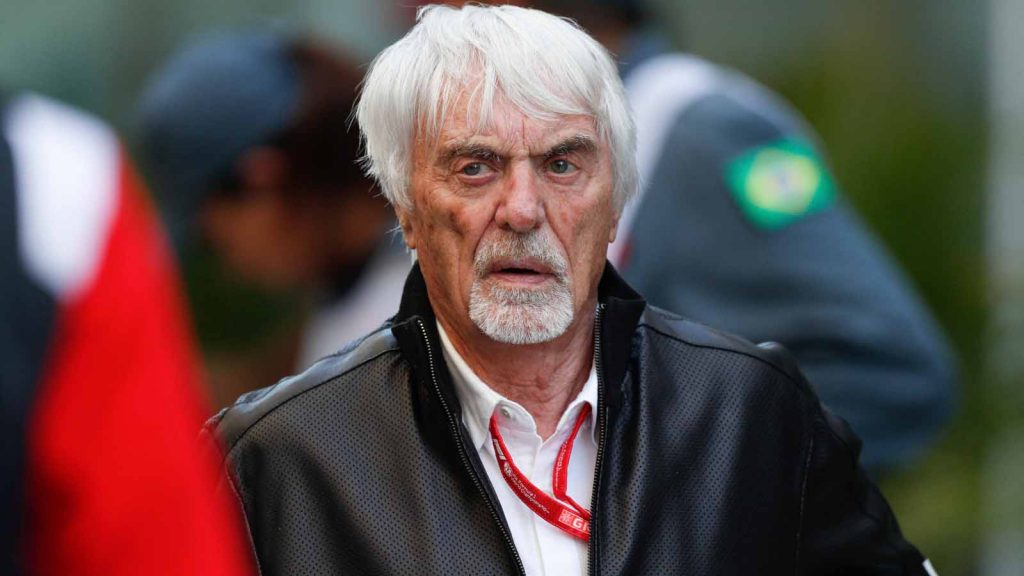 Bernie Ecclestone in the paddock. Brazil November 2019.