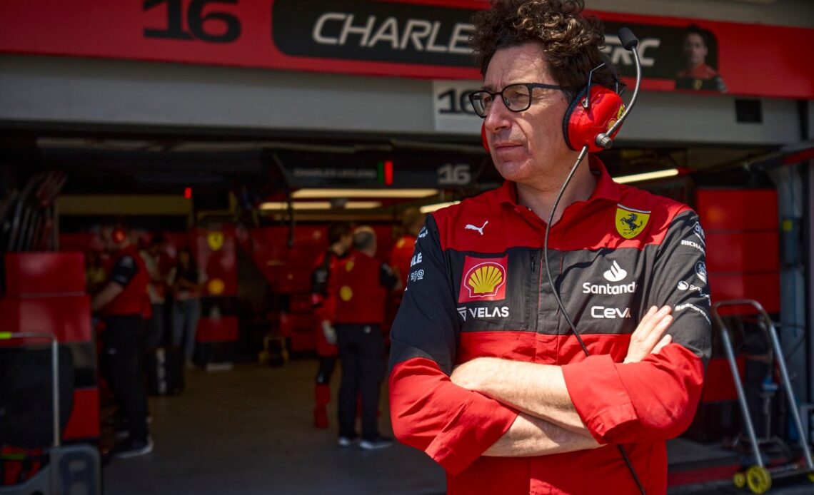 Mattia Binotto, Team Principal, Ferrari