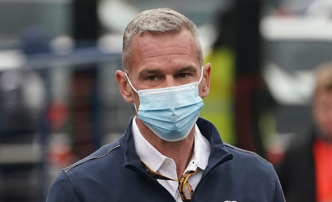 FIA race director Niels Wittich wearing a mask. Imola, April 2022.