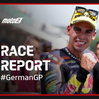 Fernandez dominates in Moto2™ at the Sachsenring