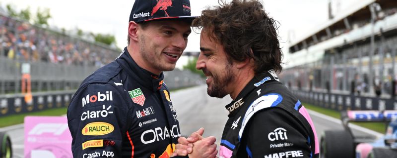 Fernando Alonso warns Max Verstappen he will go 'maximum attack' at Turn 1