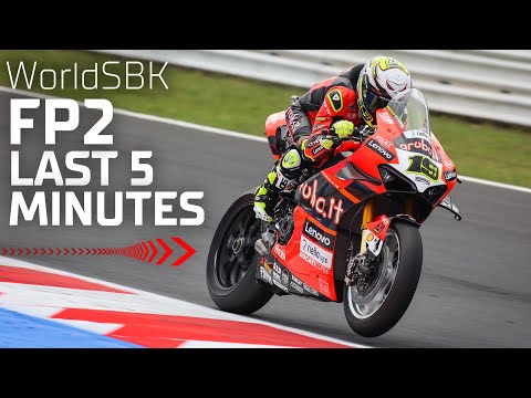 Final 5 mins of FP2 at Misano in WorldSBK | #ITAWorldSBK