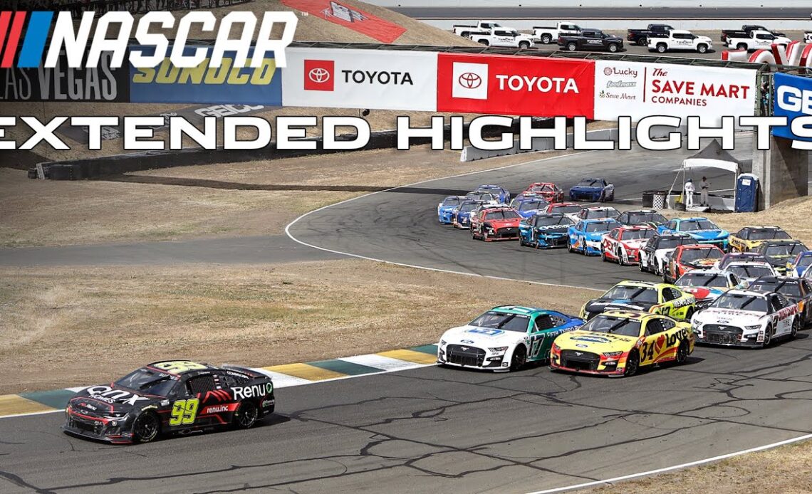 First time winner locks up playoff birth at Sonoma Extended Highlights | NASCAR