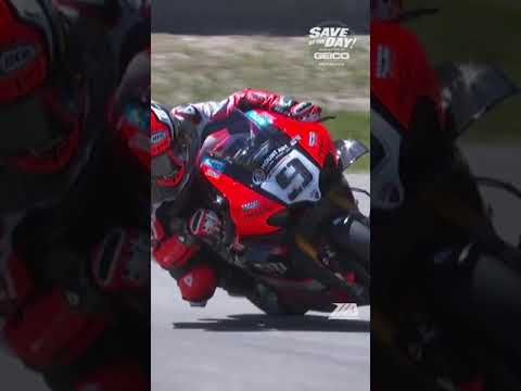#GEICO #Motorcycle Saves Of The Day: Danilo Petrucci at Road America 2022 #shorts