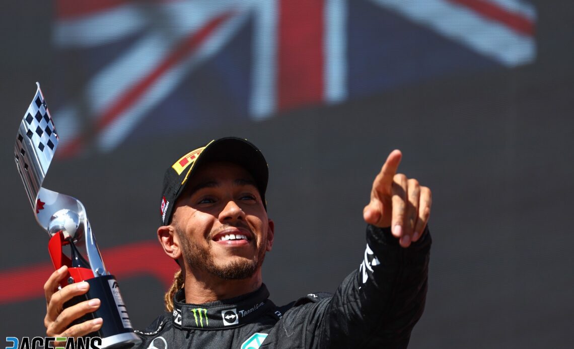 Hamilton's Canada podium satisfying after "bad luck"