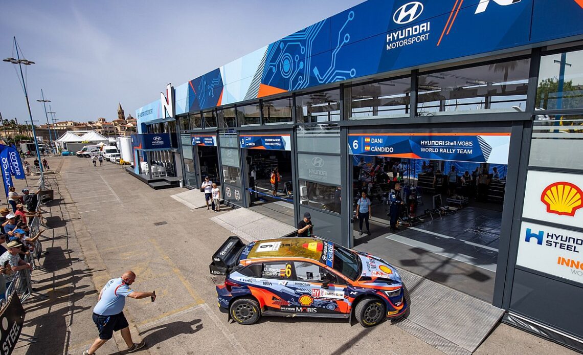 How Hyundai prepares for a WRC event