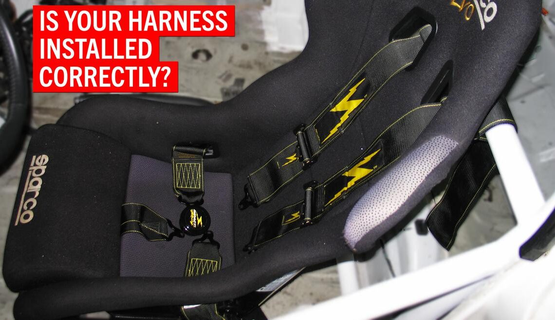 How to properly install a racing harness | Articles