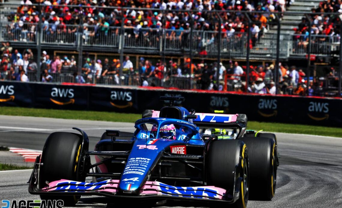 Fernando Alonso, Alpine, Circuit Gilles Villeneuve, 2022