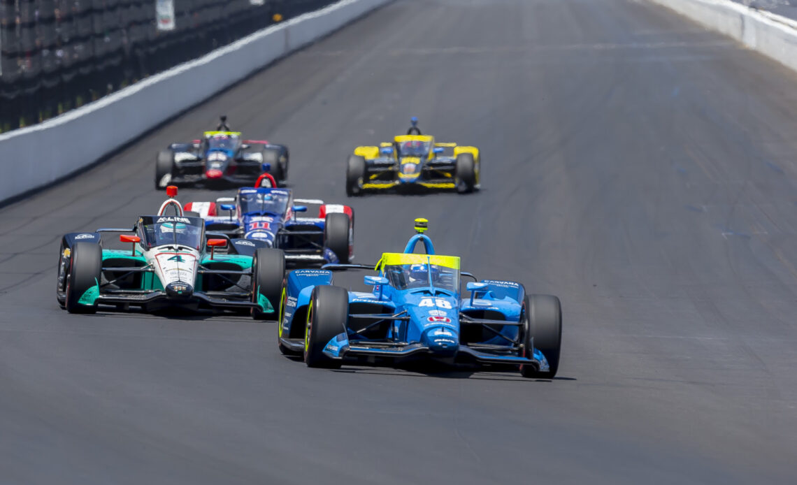 Indianapolis 500 Debut Ends in Crash for Grosjean, Johnson – Motorsports Tribune