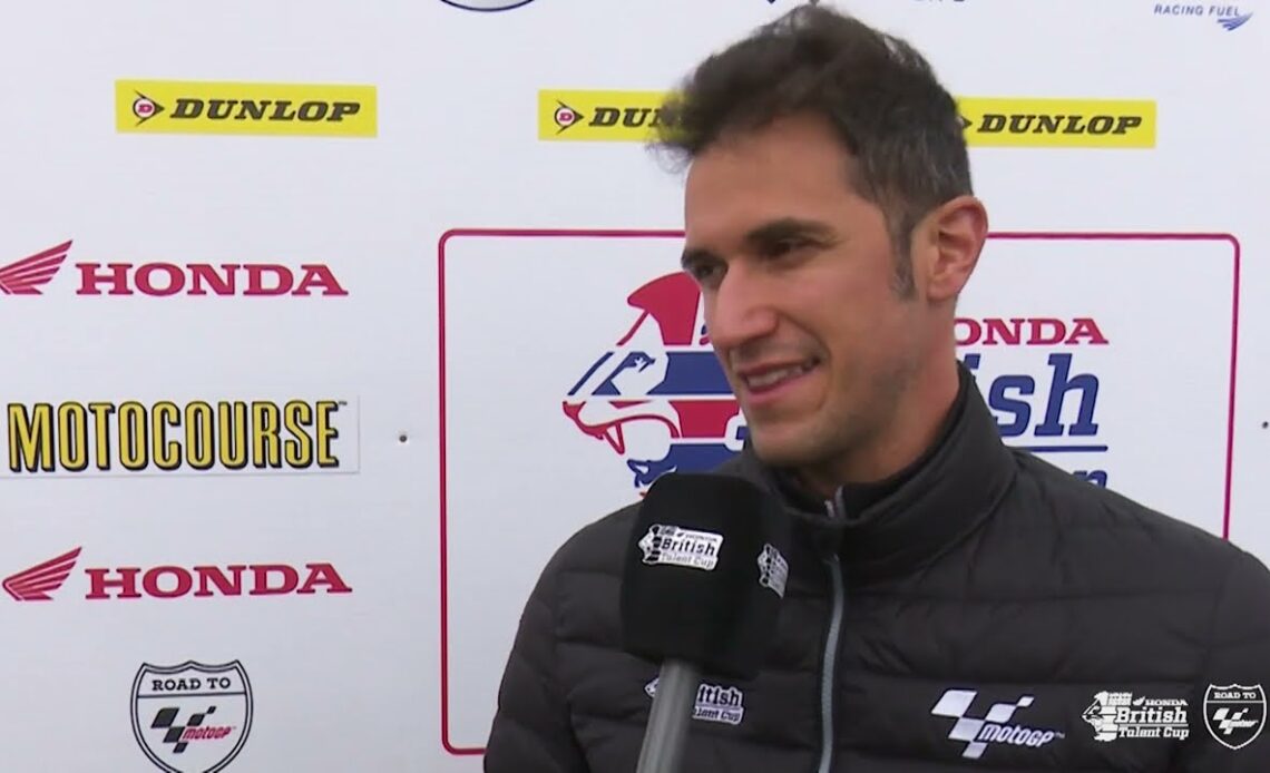 Interview Alex Baldolini Race 1 | Round 4 Knockhill | 2022 Honda British Talent Cup