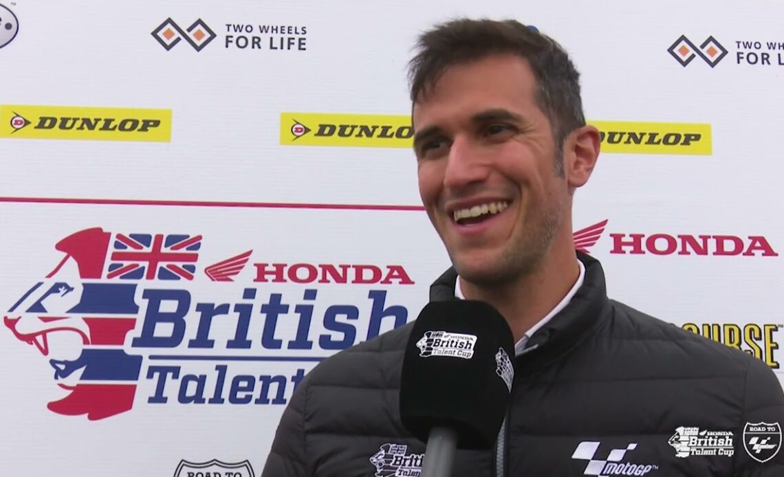 Interview Alex Baldolini Race 2 | Round 4 Knockhill | 2022 Honda British Talent Cup