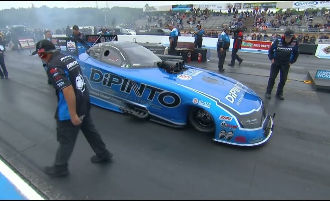 Jim Campbell Career Best, Top Fuel Funny Car, Qualifying Rnd 1, New England Nationals, New England D