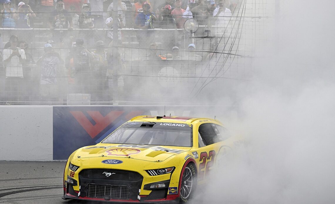 Joey Logano relishes wins in "up and down" NASCAR Cup season