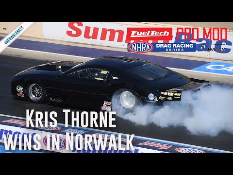 Kris Thorne powers to third Pro Mod Wally of the season