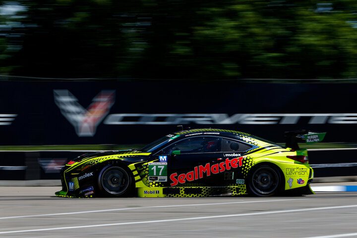 Kyle Kirkwood during qualifying for the Chevrolet Sports Car Classic at Belle Isle Park, 6/4/2022 (Photo: Courtesy of IMSA)
