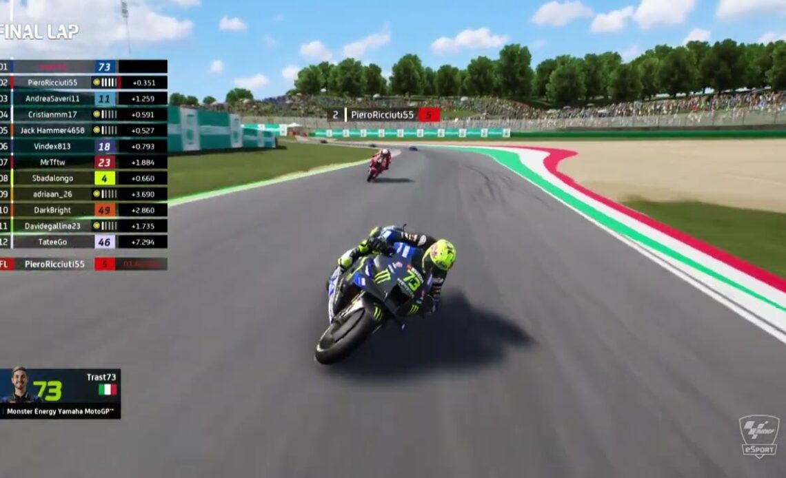 Last Lap Mugello Race | Global Series Round 1 | 2022 MotoGPeSport Championship