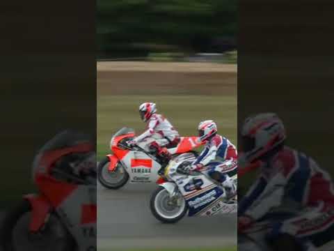 Legendary #Motorcycle Moment: Wayne Rainey, Roberts, Doohan, and Schwantz Ride #FOS #shorts