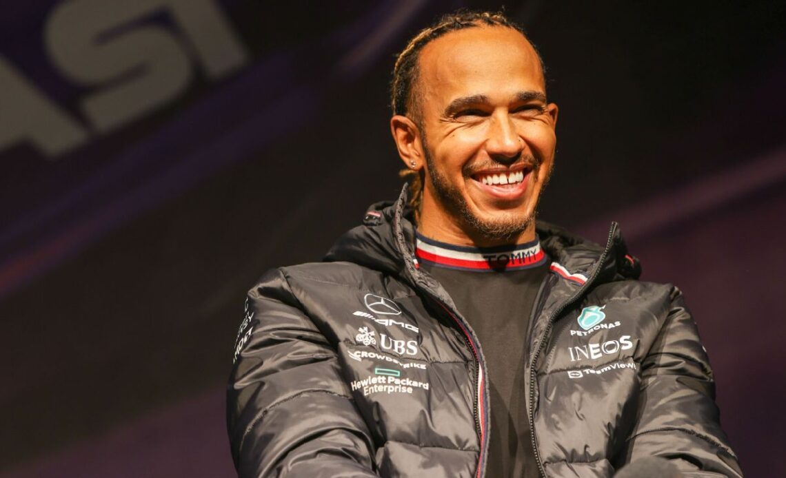 Lewis Hamilton a producer on Brad Pitt's F1 movie