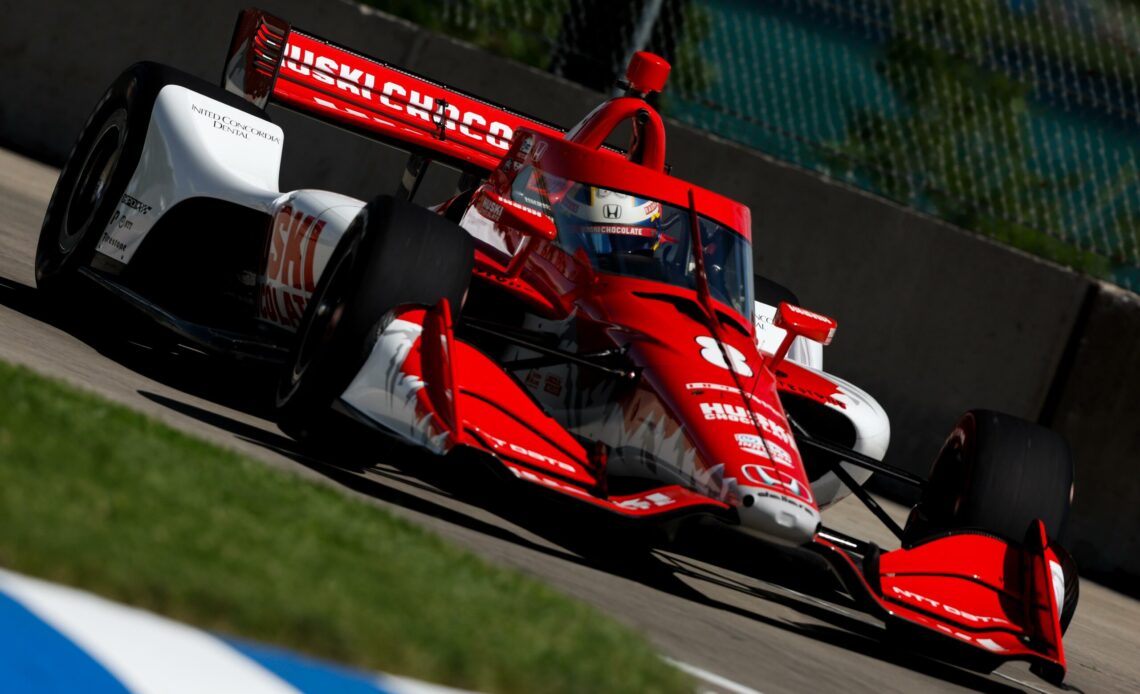 Marcus Ericsson at the 2022 Detroit Grand Prix