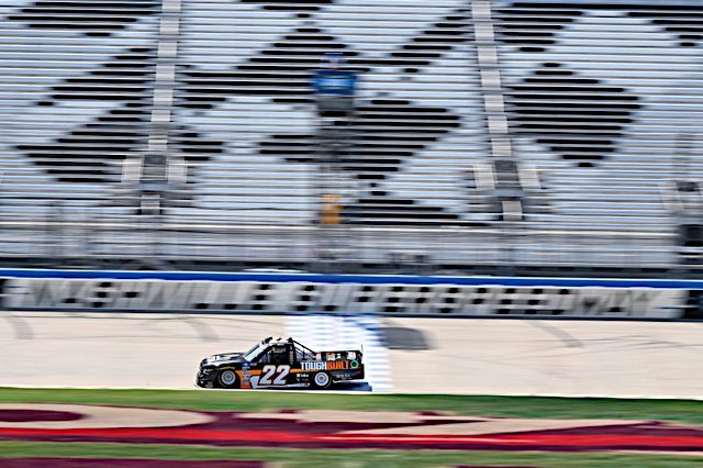 2022 Trucks Nashville Max Gutierrez, No. 22 AM Racing Chevrolet (Credit: NKP)