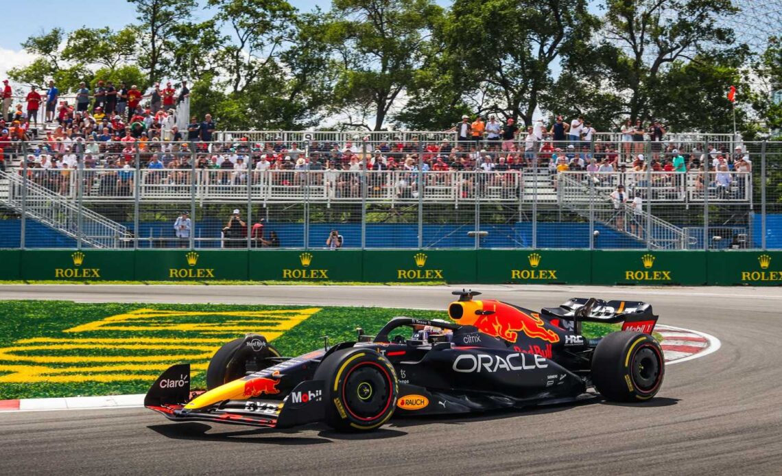 Max Verstappen makes it a Friday double at the Canadian Grand Prix