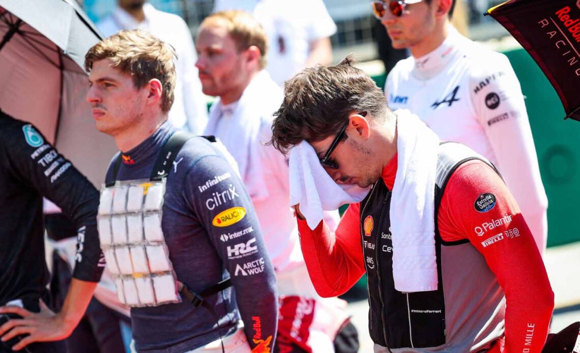 Max Verstappen on Charles Leclerc’s Ferrari retirement issues: "Sh*t happens"